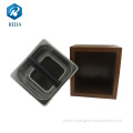 Kitchanware wood stainless steel coffee knock box